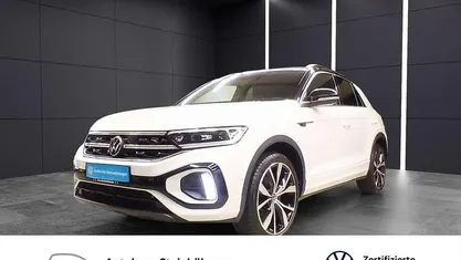 Pure white Gebraucht 2022 VW T-Roc R-line SUV | 29.435 € (Fairer Preis)