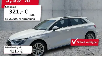 Gebraucht Audi A3 S-Line 204 PS (150 kW) 2025 Weiß Limousine