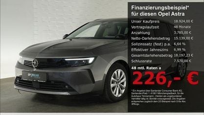 Używany Opel Astra Elegance 131 KM (96 kW) 2023 Szary Kombi