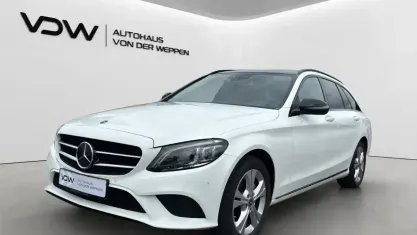 Usata Mercedes C200 Avantgarde 184 CV (135 kW) 2019 Bianco Station wagon