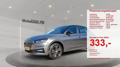 Grau Gebraucht 2025 Skoda Fabia Selection Kleinwagen | 20.880 € (Fairer Preis)