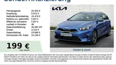 Blau Neu 2025 Kia Ceed Sportswagon Spirit Kombi | 29.450 € (Fairer Preis)