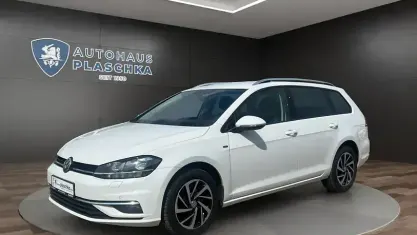 Gebraucht VW Golf VII Join 116 PS (85 kW) 2019 Pure white (weiß) Kombi