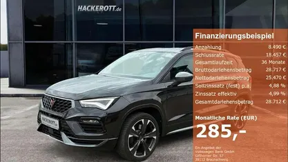 Schwarz Gebraucht 2022 Cupra Ateca SUV | 33.960 € (Fairer Preis)
