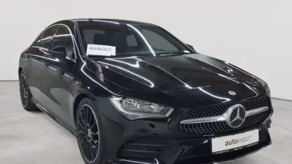 Używany Mercedes CLA200 AMG line 163 KM (119 kW) 2022 Czarny Coupe