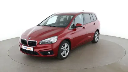 Gebraucht BMW 218 Gran Tourer Sport Line 150 PS (110 kW) 2017 Rot Van / Kleinbus