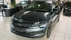 Quarzgrau metallic Gebraucht 2020 Skoda Karoq SportLine SUV | 28.490 € (Fairer Preis)