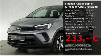 Grau Gebraucht 2022 Opel Crossland Edition SUV | 19.524 € (Fairer Preis)