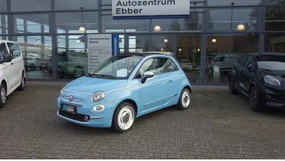 Blau Gebraucht 2018 Fiat 500C Collezione Cabrio | 11.510 € (Etwas zu teuer)