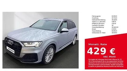 Gebraucht Audi SQ7 Ambiente 507 PS (372 kW) 2022 Florettsilber metallic SUV