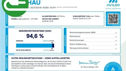 Gebraucht Dacia Spring Extreme 47 kW (65 PS) 2023 Blau Kleinwagen