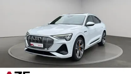 Gebraucht Audi e-tron Sportback S-Line 300 kW (408 PS) 2022 Gletscherweiß metallic SUV