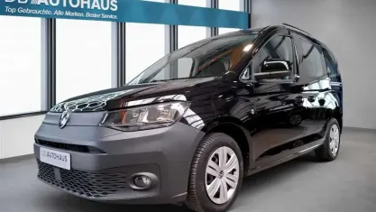 Gebraucht VW Caddy 122 PS (89 kW) 2022 Schwarz Van / Kleinbus