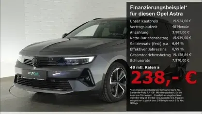 Gebraucht Opel Astra 131 PS (96 kW) 2024 Grau Kleinwagen