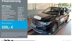 Schwarz Gebraucht 2023 VW Tiguan Elegance SUV | 29.930 € (Fairer Preis)