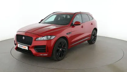 Begagnad Jaguar F-Pace R-Sport 301 HK (221 kW) 2018 Röd SUV