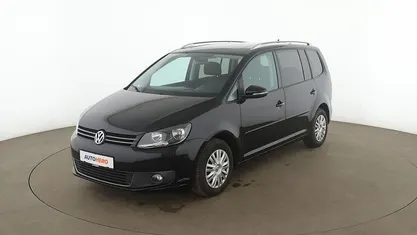 Gebraucht VW Touran Cup 105 PS (77 kW) 2015 Schwarz Van / Kleinbus