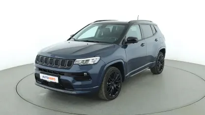 Käytetty Jeep Compass 60 HP (44 kW) 2022 Sininen Katumaasturi