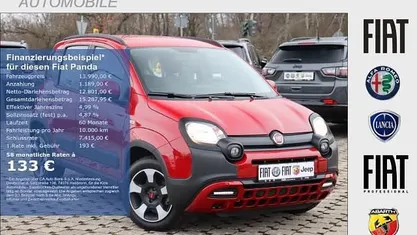 Rot Gebraucht 2023 Fiat Panda Cross Cross Kleinwagen | 13.990 € (Fairer Preis)