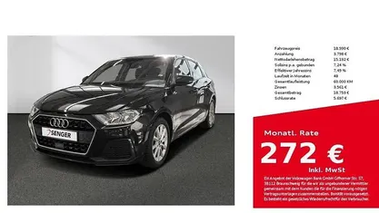 Gebraucht Audi A1 Sportback Advanced Plus 95 PS (69 kW) 2022 Schwarz Kleinwagen