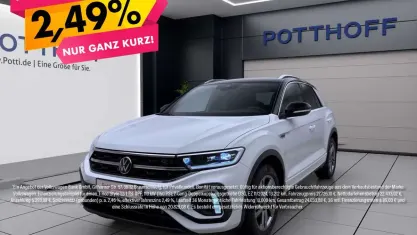 Brugt VW T-Roc R-line 150 HK (110 kW) 2025 Hvid SUV
