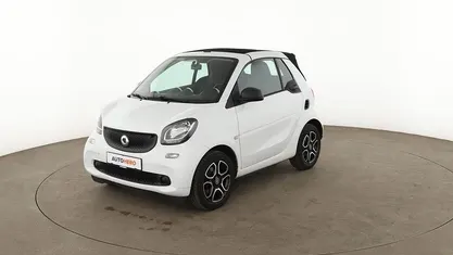 Gebraucht Smart ForTwo Cabrio Basis 71 PS (52 kW) 2019 Weiß Cabrio