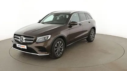 Begagnad Mercedes GLC350 AMG line 258 HK (189 kW) 2018 Brun SUV