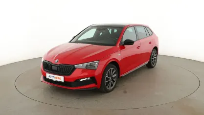 Używany Skoda Scala Monte Carlo 110 KM (80 kW) 2022 Czerwony Hatchback