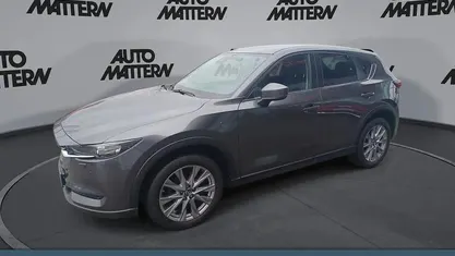 Gebraucht Mazda CX-5 Ad'Vantage 184 PS (135 kW) 2021 Machine gray metallic (metallic) SUV