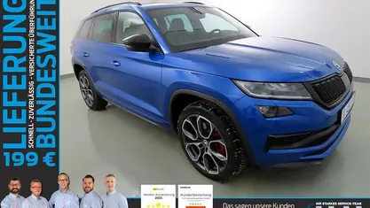 Raceblau metallic Gebraucht 2020 Skoda Kodiaq RS SUV | 34.740 € (Fairer Preis)