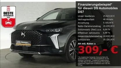 Gebraucht DS Automobiles DS7 Crossback Opera 131 PS (96 kW) 2023 Schwarz SUV