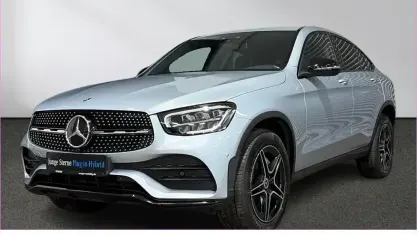 Gebraucht Mercedes GLC300de AMG 194 PS (142 kW) 2022 Silber Coupé
