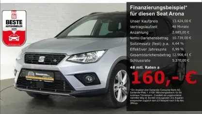 Gebraucht Seat Arona FR 116 PS (85 kW) 2019 Silber SUV