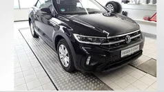 Deep black perleffekt schwarz Gebraucht 2024 VW T-Roc Cabriolet R-line Cabrio | 35.740 € (Fairer Preis)