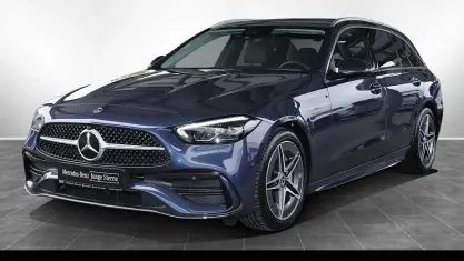 Gebraucht Mercedes C180 AMG 170 PS (125 kW) 2025 Metalliclack sodalithblau Kombi