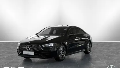 Gebraucht Mercedes CLA200 AMG 163 PS (119 kW) 2025 Metalliclack kosmosschwarz Coupé