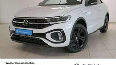Pure white (weiß), uni Gebraucht 2024 VW T-Roc Cabriolet R-line Cabrio | 36.417 € (Fairer Preis)