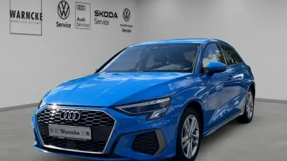 Brugt Audi A3 Sportback e-tron S-Line 204 HK (150 kW) 2021 Blå Hatchback