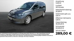 Schwarz Neu 2025 VW Caddy Maxi Family Van / Kleinbus | 33.490 € (Fairer Preis)