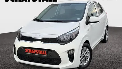 Weiss (clear white) Gebraucht 2021 Kia Picanto DREAM-TEAM Edition Kleinwagen | 9.479 € (Fairer Preis)