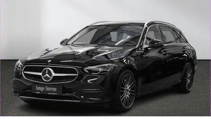 Gebraucht Mercedes C180 Avantgarde 170 PS (125 kW) 2023 Unilack schwarz Kombi