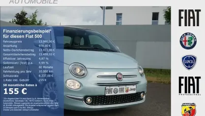 Gebraucht Fiat 500 Dolcevita 69 PS (50 kW) 2023 Grün Kleinwagen