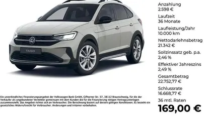 Grau Gebraucht 2024 VW Taigo Goal SUV | 23.940 € (Fairer Preis)