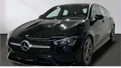 Schwarz Gebraucht 2022 Mercedes CLA180 Shooting Brake AMG line Kombi | 27.880 € (Fairer Preis)
