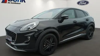 Gebraucht Ford Puma Titanium 125 PS (91 kW) 2021 Blazer blau SUV