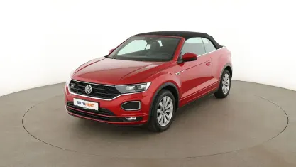 Gebraucht VW T-Roc Cabriolet R-line 150 PS (110 kW) 2022 Rot Cabrio
