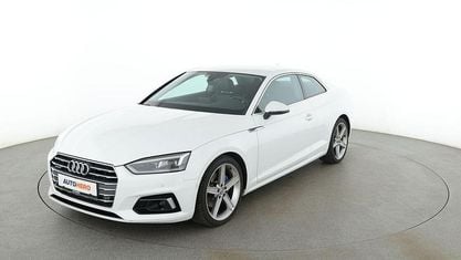 Brugt Audi A5 Sport 218 HK (160 kW) 2017 Hvid Coupe