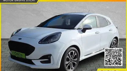 Gebraucht Ford Puma ST-Line 125 PS (91 kW) 2022 Frozen white SUV