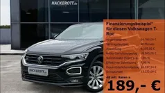 Schwarz Gebraucht 2021 VW T-Roc Cabriolet R-line Cabrio | 24.780 € (Fairer Preis)