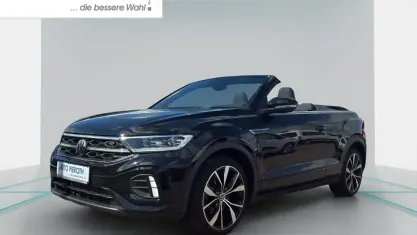 Gebraucht VW T-Roc Cabriolet R-line 150 PS (110 kW) 2023 Deep black perleffekt Cabrio